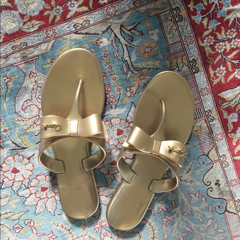 Coach Gold Slide